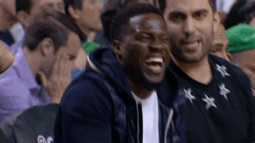 Laughing Out Loud Boston Celtics Lol GIF