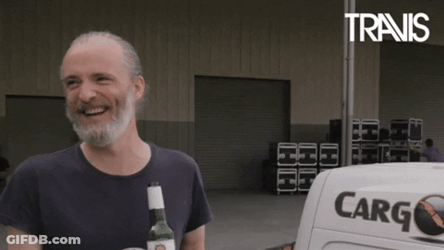 Laughing Out Loud Cracking Up ReactionTravis GIF