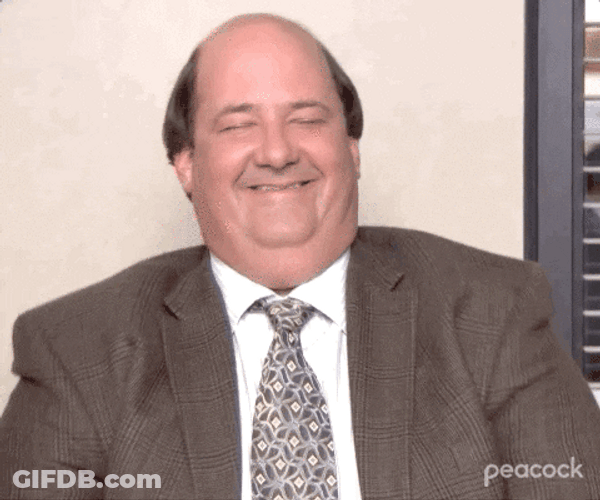 Laughing Out Loud Kevin Malone The Office GIF