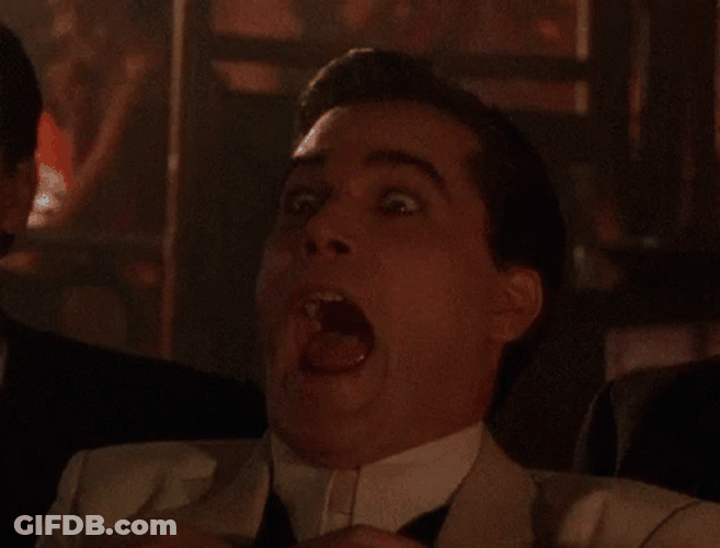 Laughing Out Loud Ray Liotta GIF