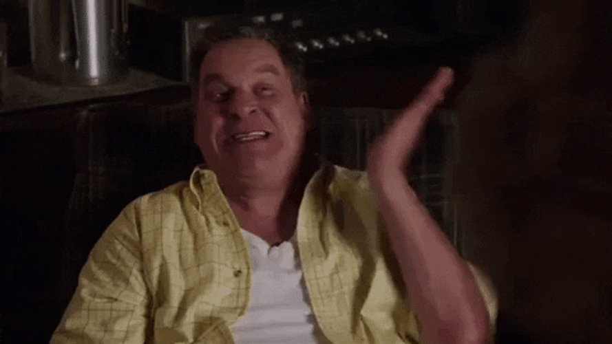 Laughing Slap I Hurt Myself Today GIF