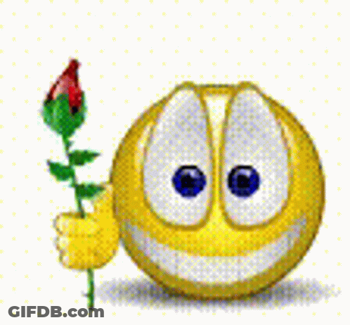 Laughing Smiley Face With Big Teeth And Red Tongue GIF