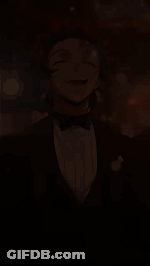Laughing Tanjiro Demon Anime GIF