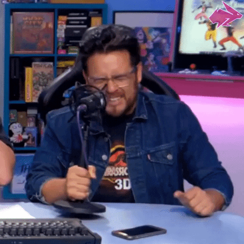 Laughing That's So Frustrating GIF