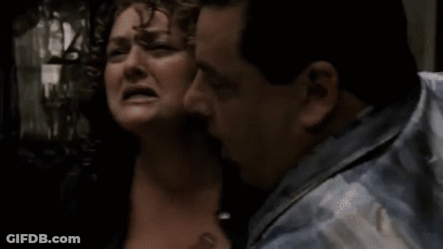 Laughing Tony Sopranos Scene GIF
