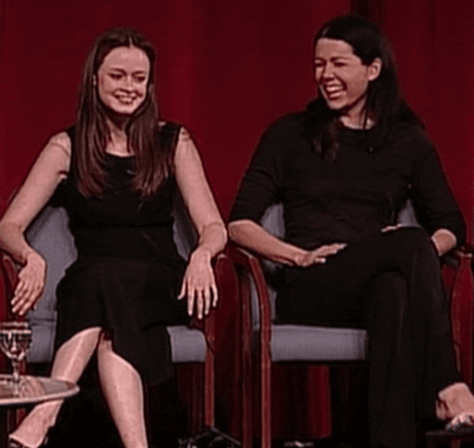 Laughing Woman Soft Knee Slap GIF