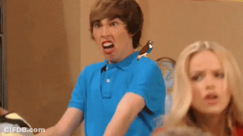 Laughing Young Man Wearing Headphones GIF