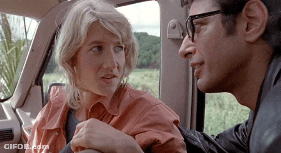 Laura Dern Jurassic Park Over My Head GIF