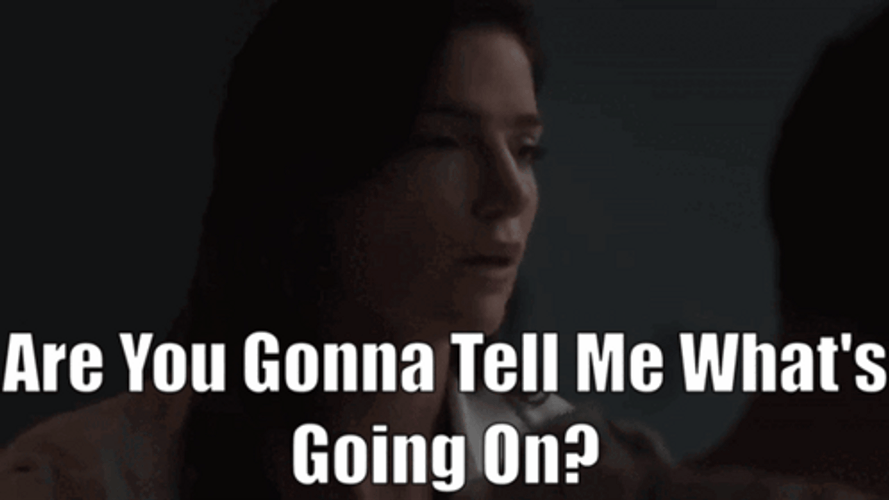 Lauren Bloom Tell Me What's Going On GIF