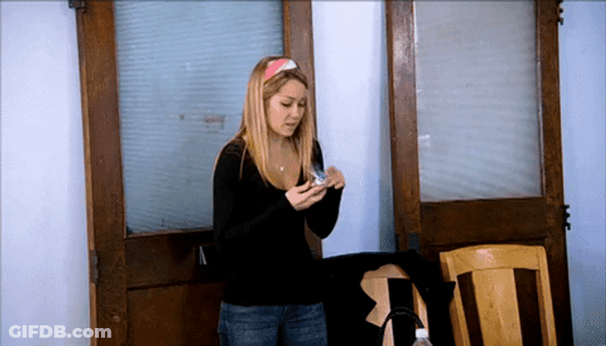 Lauren Conrad Answering Phone Call GIF