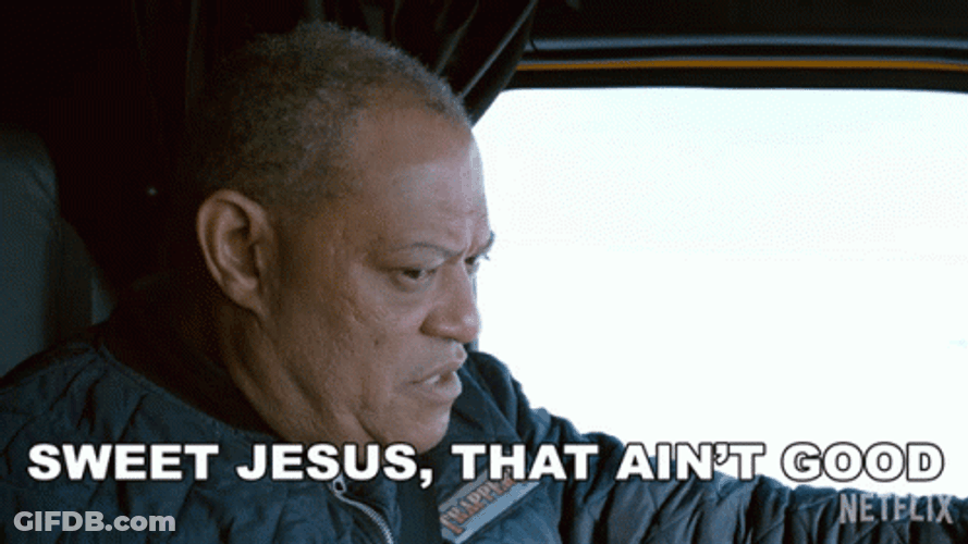 Laurence Fishburne Sweet Baby Jesus GIF
