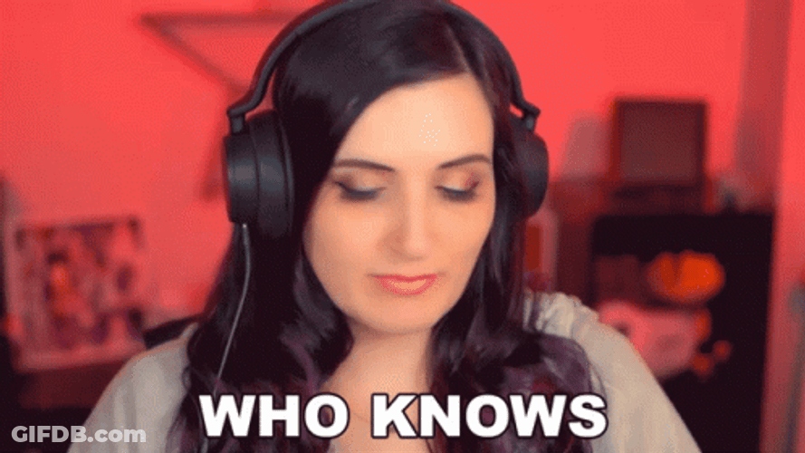 LaurenZside Zoom In Who Knows GIF
