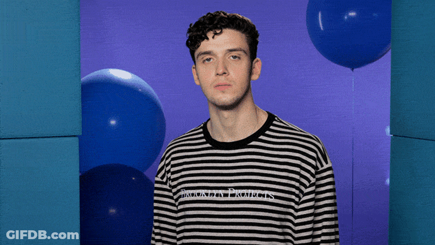 Lauv Rock On Gesture GIF
