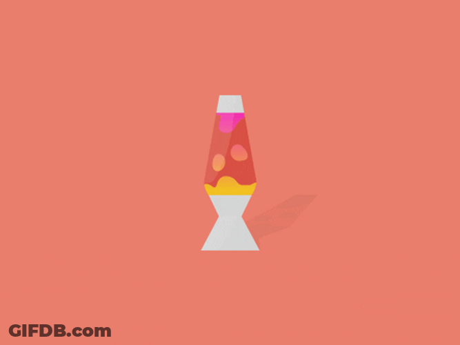 Lava Lamp Looks Like Ice Cream GIF