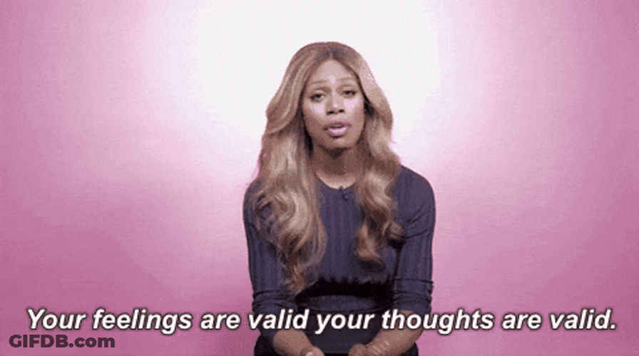 Laverne Cox Your Feelings Is Valid GIF