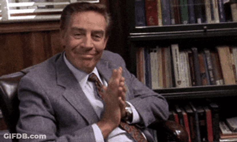 Law And Order Lennie Briscoe Birdman Hand Rub GIF