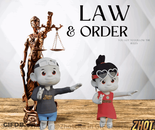 Law And Order Poster Lady Justice GIF