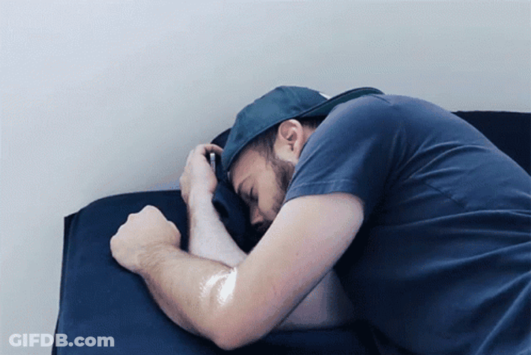 Lazy Sleeping In GIF