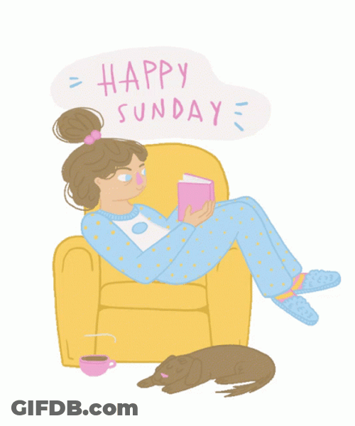 Lazy Sunday Cozy Couch GIF