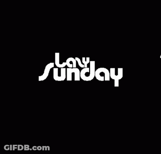 Lazy Sunday Forming Heart GIF