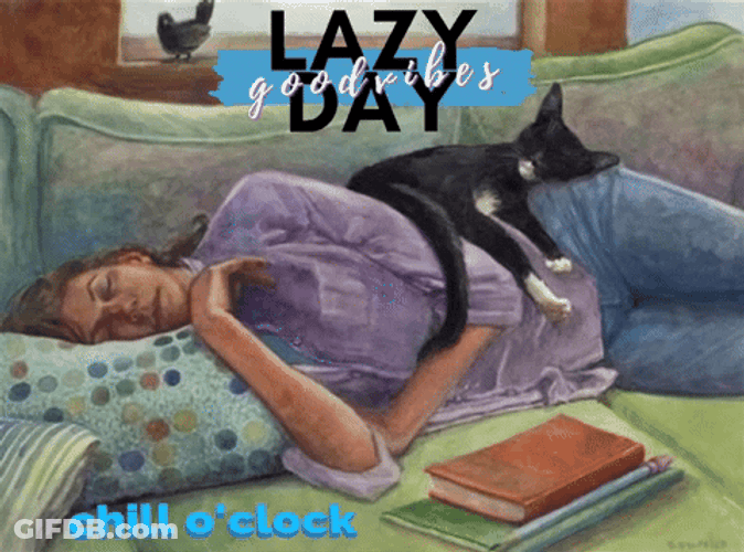 Lazy Sunday Good Vibes GIF