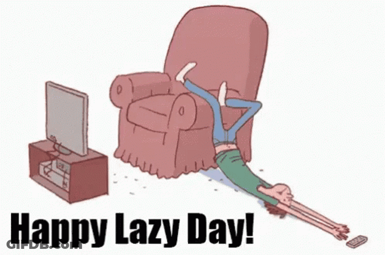 Lazy Sunday Melting Down GIF