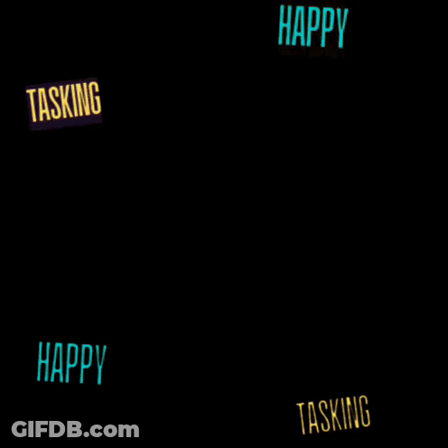 Leader Of The Family Logo With Guitar And Microphone GIF