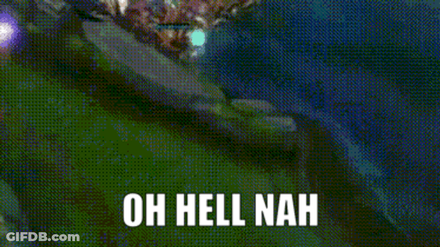 League Of Legends Sion Running Hell Nah GIF