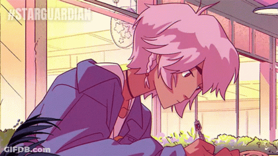 League Of Legends Star Guardian Taliyah Taking Notes GIF