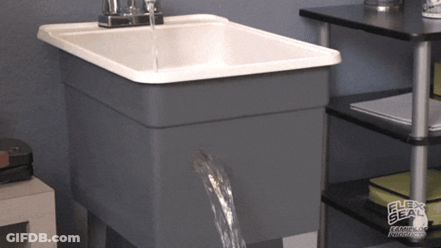Leak Overflow Covered GIF