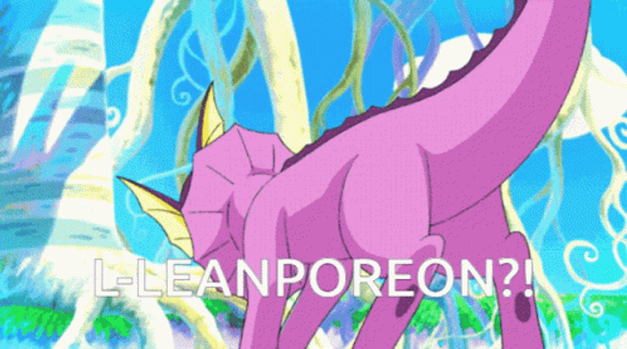Lean Purple Vaporeon Pokemon GIF