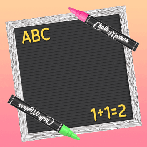 Learning To Read Text Design GIF