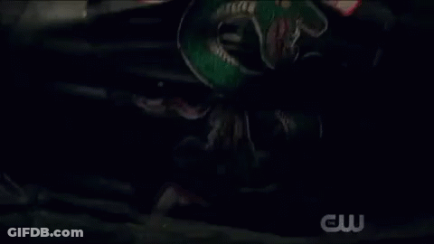 Leather Jacket Back With Snake South Side GIF