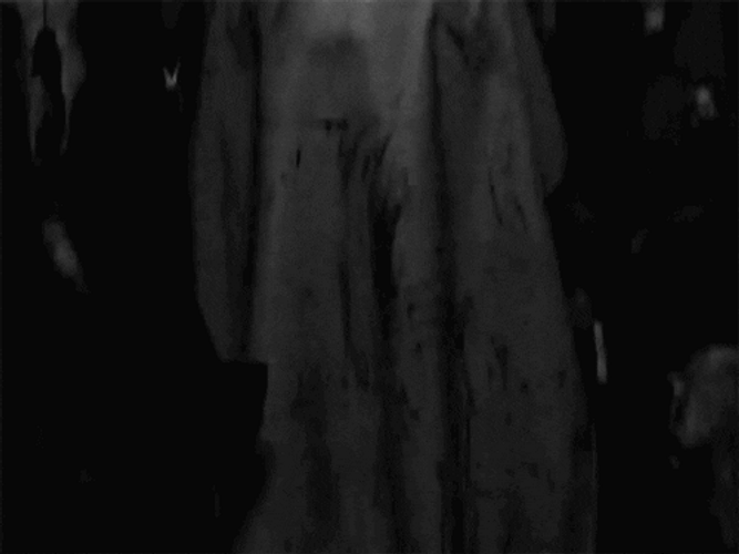 Leatherface Black And White GIF