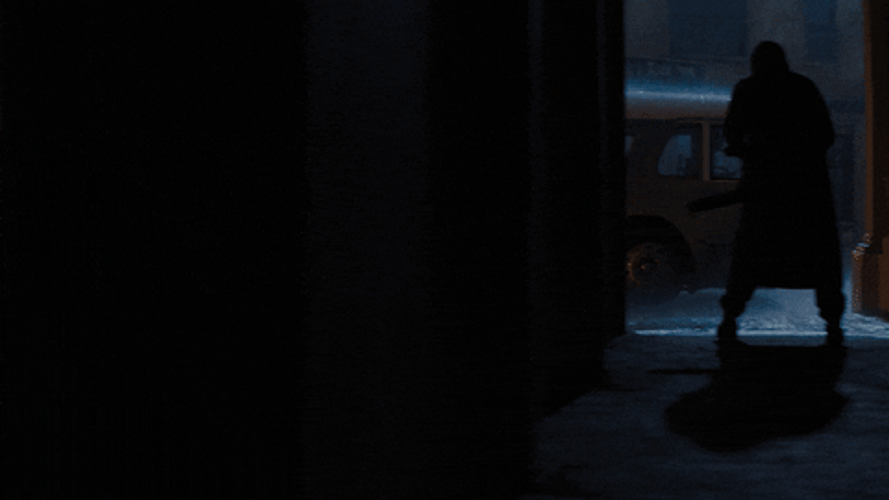 Leatherface Patiently Waiting GIF