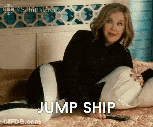 Leave Jump Ship Save Yourself GIF