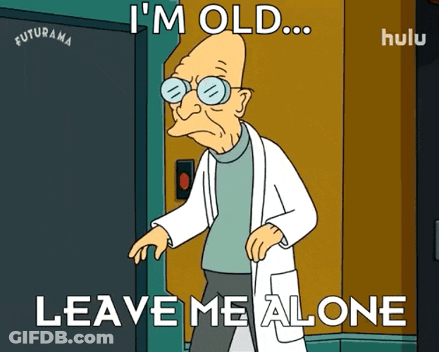 Leave Me Alone Farnsworth GIF