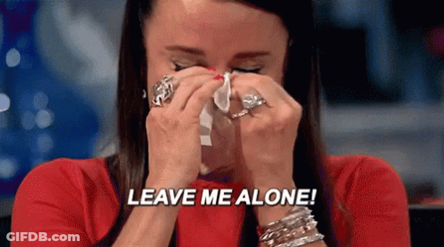 Leave Me Alone Kyle Richards GIF