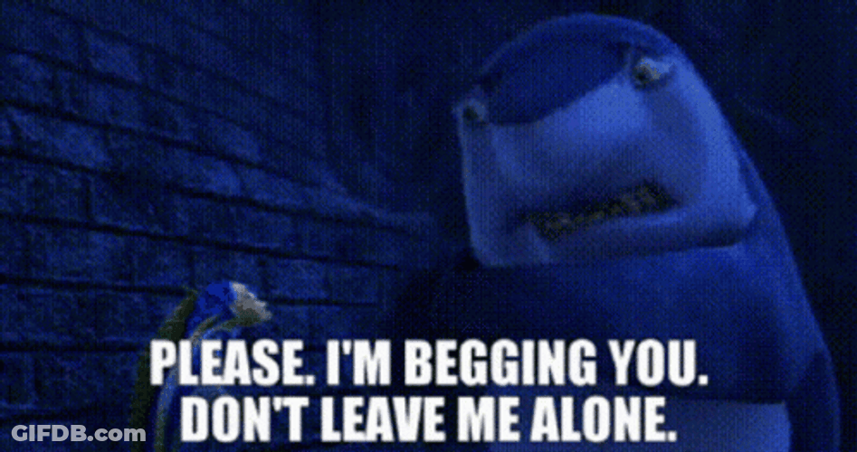Leave Me Alone Lenny Shark Tale GIF