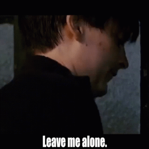 Leave Me Alone Tobey Maguire GIF