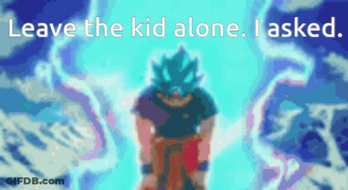 Leave The Kid Alone I Asked White GIF