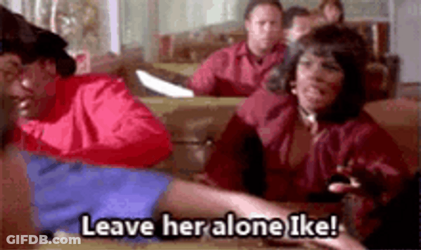 Leaves Her Alone Ike Turner GIF