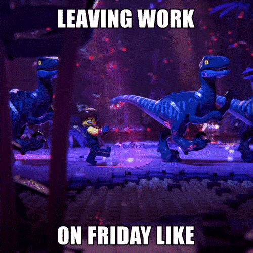 Leaving Friday Work GIF