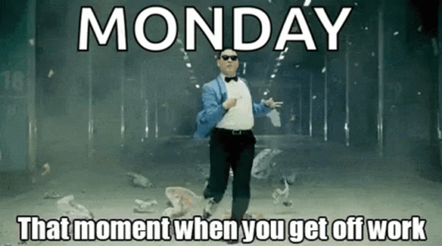 Leaving Work On Monday GIF
