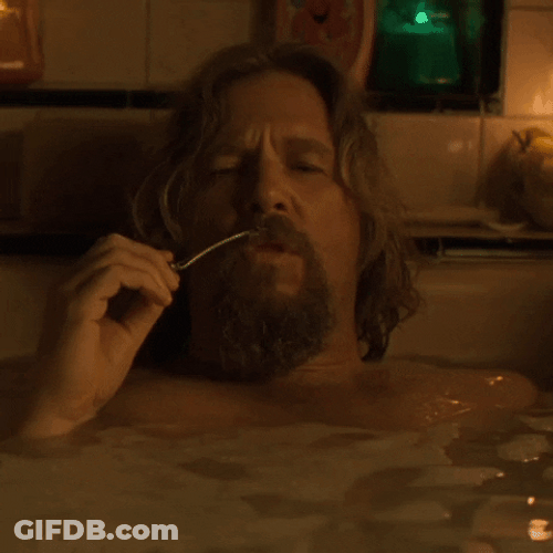 Lebowski Bathing Im Chill GIF