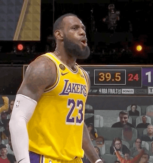 Lebron Crying Screaming GIF
