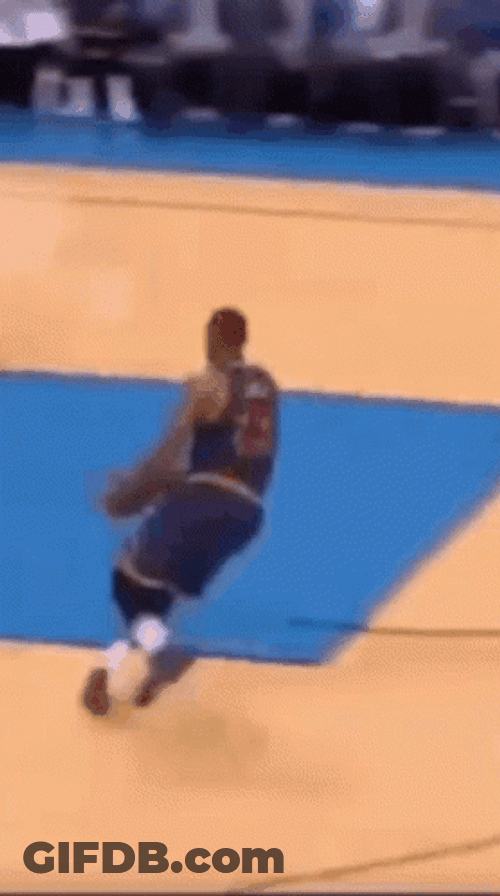 Lebron Dunk Flop GIF