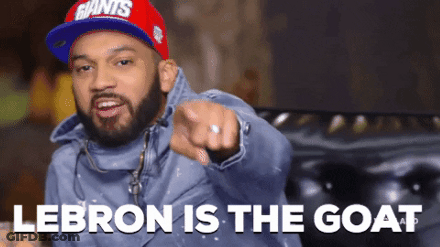 Lebron Is The Goat James GIF