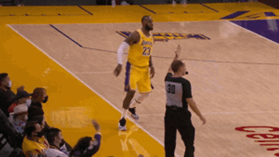 Lebron James Basketball NBA Playing GIF