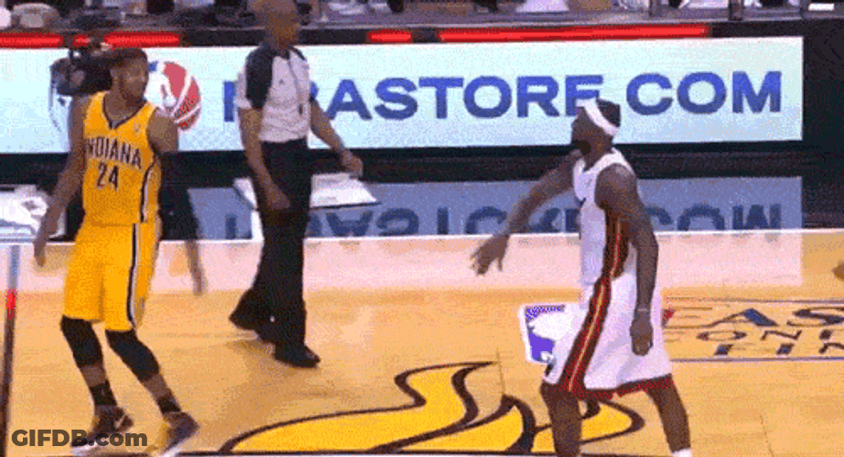 Lebron James George Paul Respect Handshake GIF
